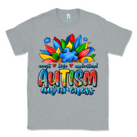 Heather Grey autism awareness accept love understand Classic Tee - JahusDesignShop