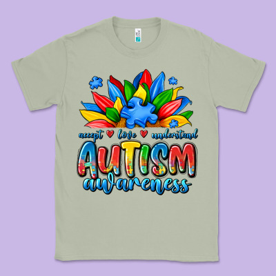 Autism Awareness Accept Love Understand Classic Tee Designed By Jahusdesignshop