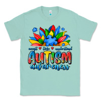 Seafoam autism awareness accept love understand Classic Tee - JahusDesignShop