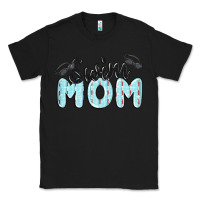Black swim mom Classic Tee - MaliasSmallBusiness