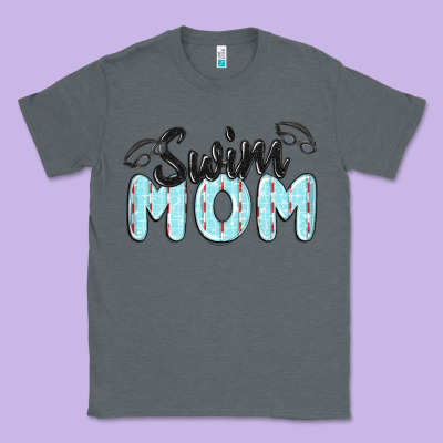 Swim Mom Classic Tee Designed By Maliassmallbusiness