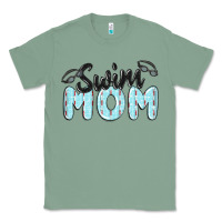 Sage swim mom Classic Tee - MaliasSmallBusiness