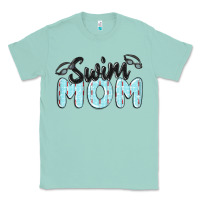 Seafoam swim mom Classic Tee - MaliasSmallBusiness