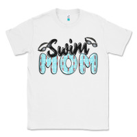 White swim mom Classic Tee - MaliasSmallBusiness