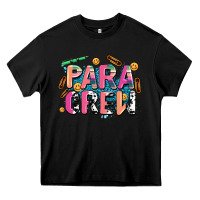 Black para crew Heavy Core Tee - AdoDesignShop