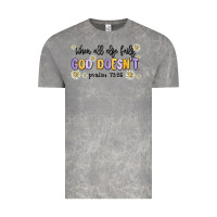 Cloud Rock when all else fails god doesnt Vintage Tee - MaliasSmallBusiness