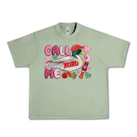 Oil Green call me valentine mallard duck Urban Heavy Tee - MaliasSmallBusiness