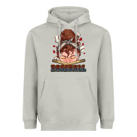 Moon Dust Messy bun Baseball Heavyweight Hoodie - HowdyJamesFarm