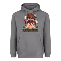 Storm Messy bun Baseball Heavyweight Hoodie - HowdyJamesFarm