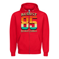 Red August 85 Limited Edition Zipper Hoodie - Bettercallsaul