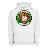 Pigment Lunar Rock baseball with sunflower round earrings Urban Hoodie - BundleAndBundleShop