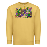 Antique Gold school secretary mardi gras Premium Sweatshirt - CowGirlArtShop