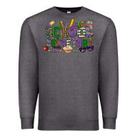 Charcoal Heather school secretary mardi gras Premium Sweatshirt - CowGirlArtShop