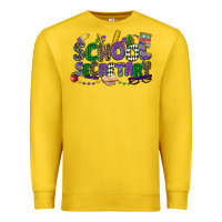 Lemon school secretary mardi gras Premium Sweatshirt - CowGirlArtShop