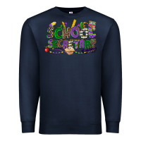 Navy school secretary mardi gras Premium Sweatshirt - CowGirlArtShop