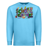 Ocean Blue school secretary mardi gras Premium Sweatshirt - CowGirlArtShop