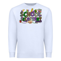 White school secretary mardi gras Premium Sweatshirt - CowGirlArtShop