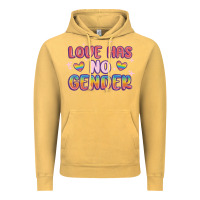 Vintage Mustard love no gender Vintage Hoodie - MaliasSmallBusiness