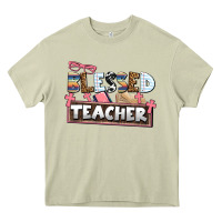 Mossy blessed teacher Heavy Core Tee - AdoDesignShop