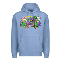 Colony Blue tax preparer mardi gras Premium Hoodie - CowGirlArtShop