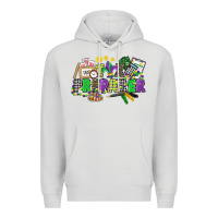 Dove Grey tax preparer mardi gras Premium Hoodie - CowGirlArtShop