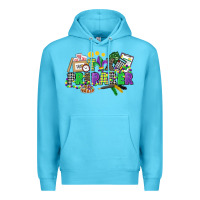 Ocean Blue tax preparer mardi gras Premium Hoodie - CowGirlArtShop