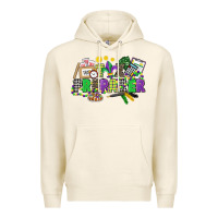 Tofu tax preparer mardi gras Premium Hoodie - CowGirlArtShop