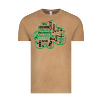 Vintage Camel st patricks day shamrock typography Vintage Tee - MaliasSmallBusiness