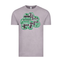 Vintage Zinc st patricks day shamrock typography Vintage Tee - MaliasSmallBusiness