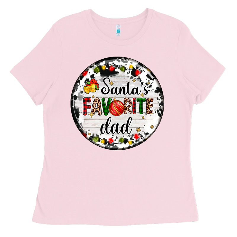 Christmas  Santas Favourite Ladies Tee by AdoDesignShop | Teevron