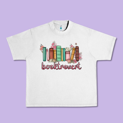 Booktrovert Urban Heavy Tee Designed By Maliassmallbusiness