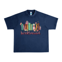 Navy booktrovert Urban Heavy Tee - MaliasSmallBusiness