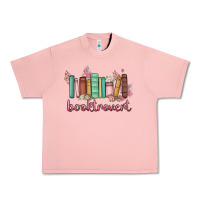 Salmon booktrovert Urban Heavy Tee - MaliasSmallBusiness
