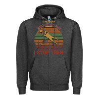 Charcoal Heather Some Dream About Goals I Stop Them Zipper Hoodie - Bettercallsaul