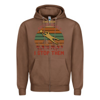 Chestnut Some Dream About Goals I Stop Them Zipper Hoodie - Bettercallsaul