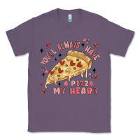 Lavender you'll always have a pizza my heart Classic Tee - MaliasSmallBusiness