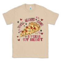 Mushroom you'll always have a pizza my heart Classic Tee - MaliasSmallBusiness