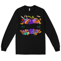 Black halloween nurse pumpkin custom name Long Sleeve Tee - NancyCooperArtShop