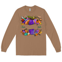 Toasted Coconut halloween nurse pumpkin custom name Long Sleeve Tee - NancyCooperArtShop