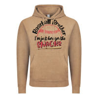 Vintage Coffee baseball brother i'm just here for the snacks Vintage Hoodie - MaliasSmallBusiness