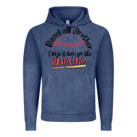 Vintage Denim baseball brother i'm just here for the snacks Vintage Hoodie - MaliasSmallBusiness