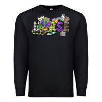 Black nurse mardi gras Premium Sweatshirt - CowGirlArtShop