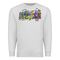 Dove Grey nurse mardi gras Premium Sweatshirt - CowGirlArtShop