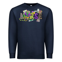 Navy nurse mardi gras Premium Sweatshirt - CowGirlArtShop