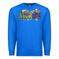 True Royal nurse mardi gras Premium Sweatshirt - CowGirlArtShop