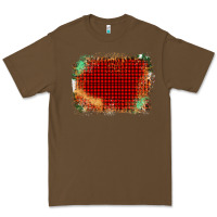 Cacao Western Red Green Farm Life Brush Stroke Premium Tee - Bettercallsaul
