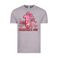 Vintage Zinc my first valentines day Vintage Tee - MaliasSmallBusiness