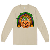 Mushroom halloween rainbow Long Sleeve Tee - JahusDesignShop