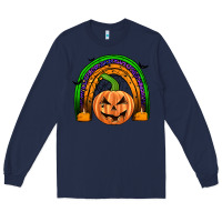 Navy halloween rainbow Long Sleeve Tee - JahusDesignShop