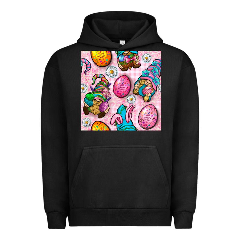 Easter Gnomies Seamless Pattern Urban Hoodie by BundleAndBundleShop | Teevron